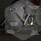 Saris M2 Smart Indoor Cycling Trainer, Electromagnetic Resistance, Works with Zwift App